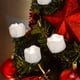 thumbnail image 4 of Velas LED sin llama 9Pcs con clips - Luces blancas cálidas a pilas para decoraciones del árbol de Navidad, centros de mesa y decoración de fiesta, 4 of 8