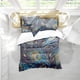 thumbnail image 2 of Juego de Funda Nórdica Ropa de Cama de Colores Phnom Penh Pluma Noble Azul Real Juegos de Cama, 2 of 6