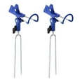 thumbnail image 1 of jinwen 2Pcs Titulaire de Canne à Pêche Support de Support de Poteau de Pêche Support Extérieur Bleu, 1 of 8