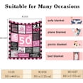 thumbnail image 5 of 50th Birthday Gifts for Women, Happy 50th Birthday Gift Ideas for Her, 50th Birthday Blanket for Women, for 50 Year Old Woman, 1974 Birthday Gifts for Women, 50th Birthday Blanket 50"X60", 5 of 6
