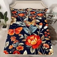 thumbnail image 2 of Castle Fairy Teenagers Chic Floral Twin Sheet Sets,Vintage Aesthetic Bedding, 2 of 7