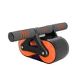 thumbnail image 2 of Rueda abdominal Yuarrent Rebote automático Músculos Adelgazamiento Rodillo Unisex Culturismo Naranja, 2 of 6