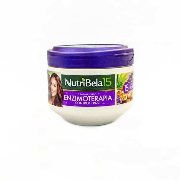 Tratamiento capilar Nutribela 15 Enzimotherapy Frizz Control 300 ml