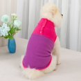 thumbnail image 6 of Sleeveless Fleece Pet Pullover - Stylish Button Closure, 2-Legged, Collar Lapel, Trendy Color Combination, 6 of 6
