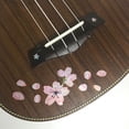 thumbnail image 2 of Esquirla Cherry Blossom Flower Inlay Decals Sticker for Guitar Bass Ukulele Accessory, 2 of 8