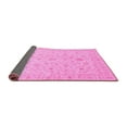 thumbnail image 2 of Ahgly Company Indoor Square Oriental Pink Traditional Area Rugs, 7' Square, 2 of 4
