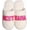 Best Mama (Small/Medium; US Size 6-8), variant on Fuzzy House Slippers Cozy Indoor Outdoor Fluffy Clog Slippers, Soft Furry Bedroom Shoes for Women - Pickleball (Ivory) (Medium/Large; US Size 8-10)