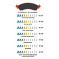 thumbnail image 3 of Wilwood BP-10 Brake Pads Dynalite/Dynapro Caliper Set of 4 P/N 150-9136K, 3 of 5