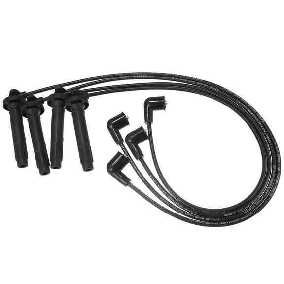 Car Spark Plug Coil Wires 7mm Fit?for Subaru Legacy Impreza Forester 2.4L SOHC No.22451AA940 - Pack of 4