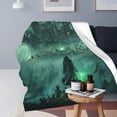 thumbnail image 6 of Hogwarts Legacy Blanket Super Soft Cozy Throw Blanket Fuzzy Comfy Flannel Blanket Warm Plush Blankets For Couch, Sofa, Bed 60"X50", 6 of 6