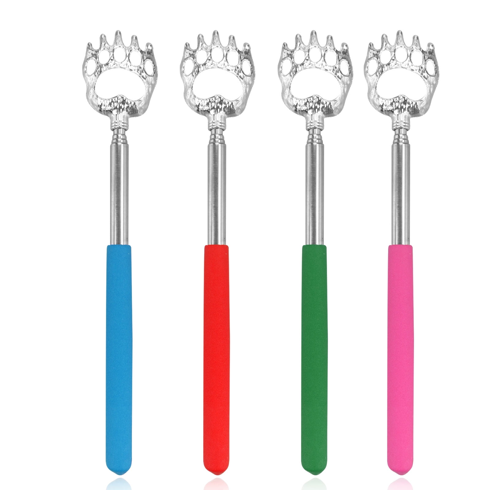 4/3pack Telescoping Back Scratchers with New Design of Bear/Eagle Claw
