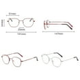 thumbnail image 2 of 2 Pair Oversized Ultra-Light Metal Reading Glasses 1.0 1.5 2.0 2.5 3.0 Readers, 2 of 2