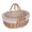 A750 Beige2 B, variant on Wicker Picnic Sundries Photography Props With Handle Storage For Wedding Holiday Gardening Hiking Food Storage
