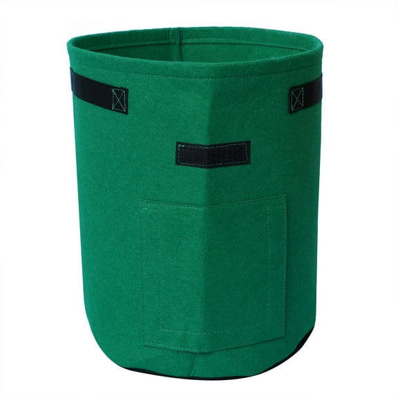 Phenofice Tomato Grow Bag Pots Potato Planting Bag Portable Handles 1Pack Random Green Color