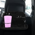 thumbnail image 3 of Phenofice Car Back Seat Organizer Non Slip Surface Rectangular Abs Black 1Pack, 3 of 6