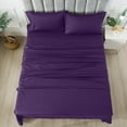 thumbnail image 2 of 4 Piece Set Luxury Bed Sheets Breathable & Cooling Sheets Deep Pocket Bed Sheets Set, 2 of 6