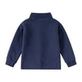 thumbnail image 6 of WUANDIXFA Boys T Shirts Casual Long Sleeve Fashion Cotton Kids Fall Clothes Solid Basic Layering Tee Fashion Baby Boy Shirts,Navy,2-3 Years, 6 of 8