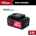 thumbnail image 4 of Hyper Tough 20V Lithium-Ion 4.0Ah Rechargeable Battery with USB-C, 4 of 12