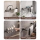 thumbnail image 5 of Toallero de pared, acero inoxidable 304, acabado cepillado, 28 cm (11 pulgadas), 0,8 mm de grosor, plegable, estructura metálica, para baño, resistente, inoxidable, diseño moderno, para, 5 of 9