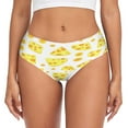 thumbnail image 3 of Women's Underwear Yellow Cheese Pattern Hipster Panties Underwear for women, XX-Large, 3 of 9
