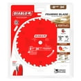 thumbnail image 2 of Diablo 8 in. Dia. x 5/8 in. Carbide Tip Framing Blade 24 teeth 1 pc., 2 of 2
