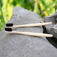 thumbnail image 2 of Bamboo Toothbrush Manual Toothbrush Nylon Bristle Toothbrush, 2 of 10
