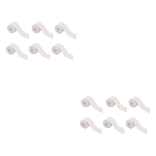 Eigraketly 6 rollos de cinta de kinesiología de para una protección muscular eficaz parche muscular de protección de tobillos blanco 3.8 cm * 5m 2Conjunto