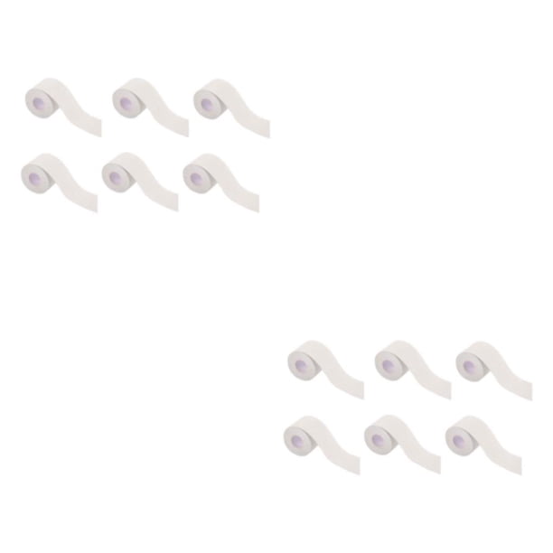 Soidarity Cinta de recuperación fácil a atlética de 6 rollos para una protección eficaz Parche muscular de protección de tobillos blanco 3.8 cm * 5m 2Conjunto