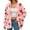 Red, variant on Sweaters for women Women's Knit Sweater Coat Long Sleeve Open Front Cardigan With Strawberry Jacquard Pattern Stylish Loose Fit Outwear For Fall Winter christmas sweater women