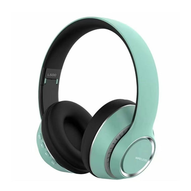 L500 Auriculares inalámbricos BT 5.0 Auriculares plegables para colocar sobre la oreja Deportes