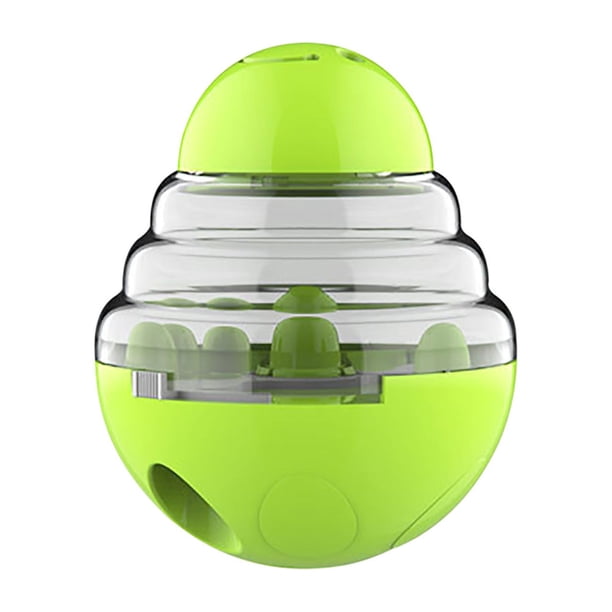 Juguete para mascotas Tumbler, pelota antifugas, juguete para perros con rechinamiento de dientes, pelota mecedora, artefacto