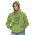 thumbnail image 2 of Ohio Cute State Flower Souvenir Hoodie Sweatshirt Women Brisco Brands M, 2 of 2