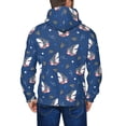 thumbnail image 5 of Zip Up Hoodies for Men - Cartoon Cute Shark Swim Ring Long Sleeve Comfrt Men'S Fashion Hoodies & Sweatshirts, Jackets for Men Hoodies Pullover Clothing Clothes with Pouch, 5 of 5