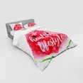 thumbnail image 3 of Ambesonne Fitness Bedding Set 3 Pcs, Watercolor Summer Fruit, Twin XL, Multicolor, 3 of 3