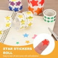 thumbnail image 3 of Rollo de Etiquetas de Estrella Uxcell, Etiquetas Autoadhesivas de Recompensa para Suministros de Maestros de Aula y Manualidades DIY en Negro, 3 of 6