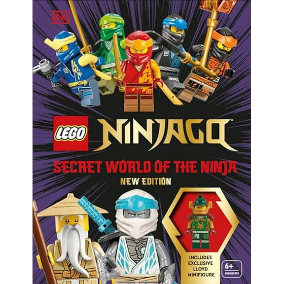 Pre-Owned Lego Ninjago Secret World of the Ninja New Edition: With Exclusive Lloyd Lego Minifigure (Unknown) 0744084636 9780744084634