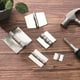 thumbnail image 4 of Uxcell 2 Paquete de Bisagras Soldables de Alta Resistencia, 2.5" x 2.91" x 0.08" Bisagra de Perno Soldable de Acero Inoxidable para Puertas de Remolque, Plata, 4 of 7