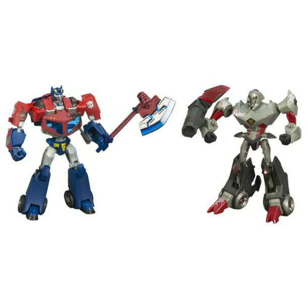 Hasbro Transformers Animated The Battle Begins - Optimus Prime vs. Megatron  