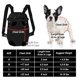 thumbnail image 5 of Mochila transportadora para perros con patas para mascotas, bolsa de viaje para gatos, mochilas ajustables para cachorros, portadores de manos libres (pequeño, negro), 5 of 5