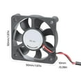 thumbnail image 3 of 50x50x10MM USB 5V Cooling Fan Portable Cooling Fan for Tablet HDTV Receiver Router DVR Computer Cabinet Component Cooling, 3 of 8
