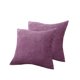 thumbnail image 2 of Toystoory 2 piezas de fundas de almohada para sala de estar, cama, funda de almohada cuadrada decorativa, funda de cojín para coche, suministros Decoración del hogar Púrpura, 2 of 6
