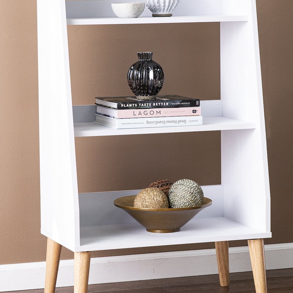 SEI Berritza Midcentury Modern Bookshelf