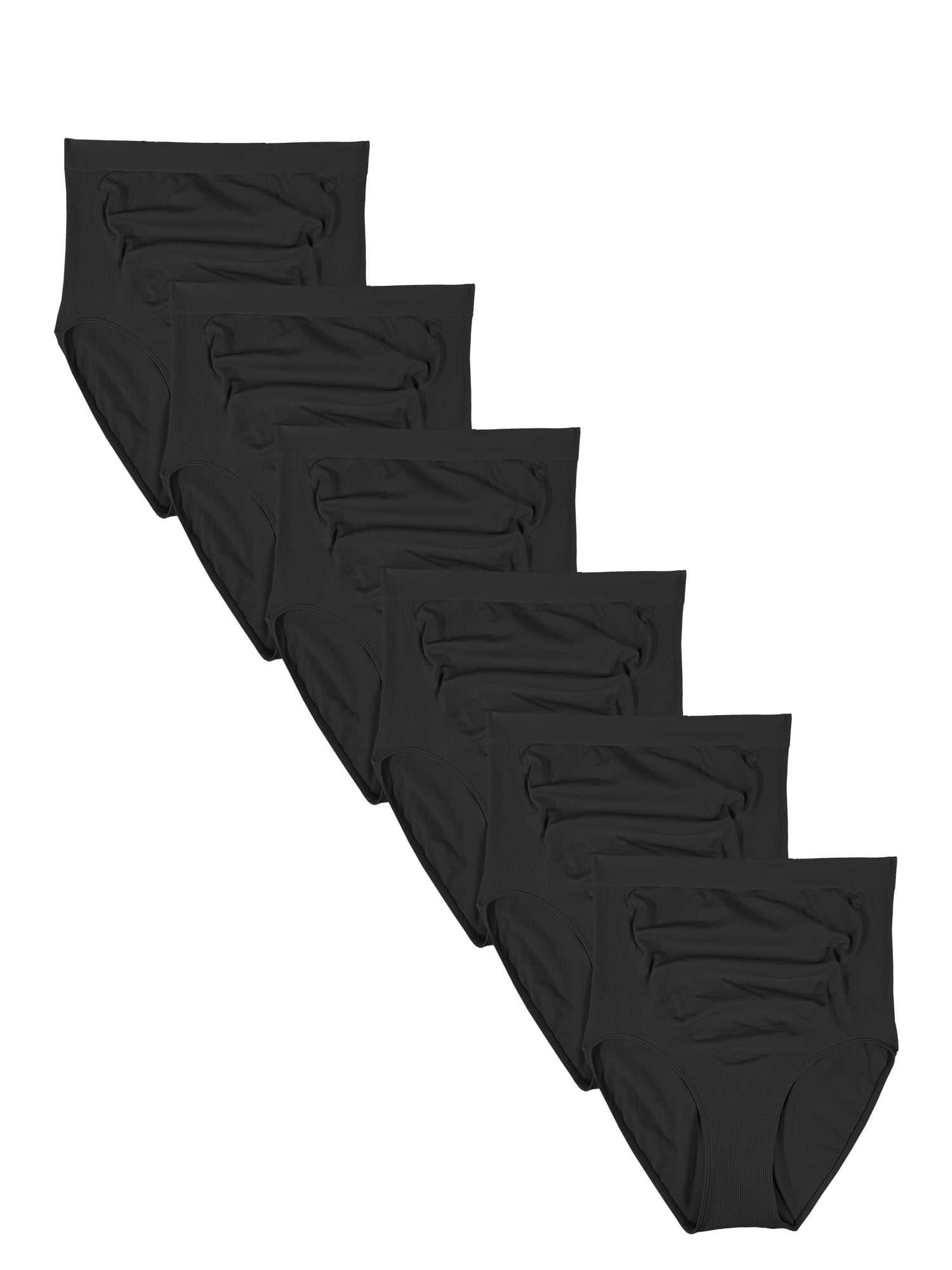 Secret Treasures Women's Maternity Panties 6 Pack Over The Belly