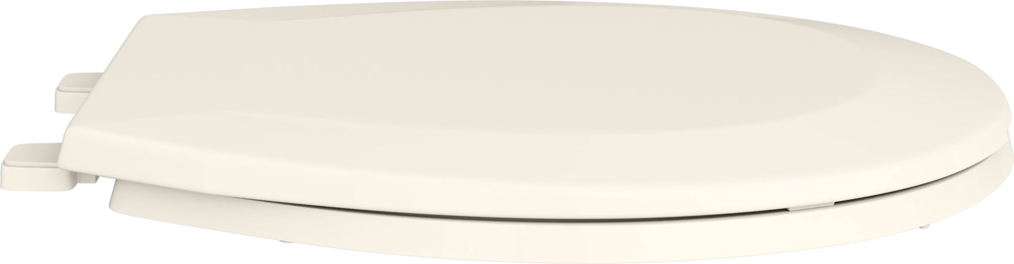 Proflo Round Closed Front Plastic Toilet Seat with Cover in White