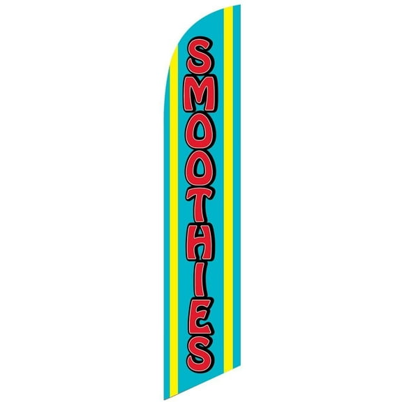 Smoothies Feather Banner Swooper Flag, Replacement Flag Only