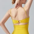 thumbnail image 4 of ZQUUVOU Tank Top For Women Summer Spaghetti Crew Neck Solid Camisoles Tank Tops (Yellow,M), 4 of 4
