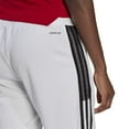 thumbnail image 3 of adidas Women's Tiro 21 Track Pants, White/Black, Large, 3 of 4