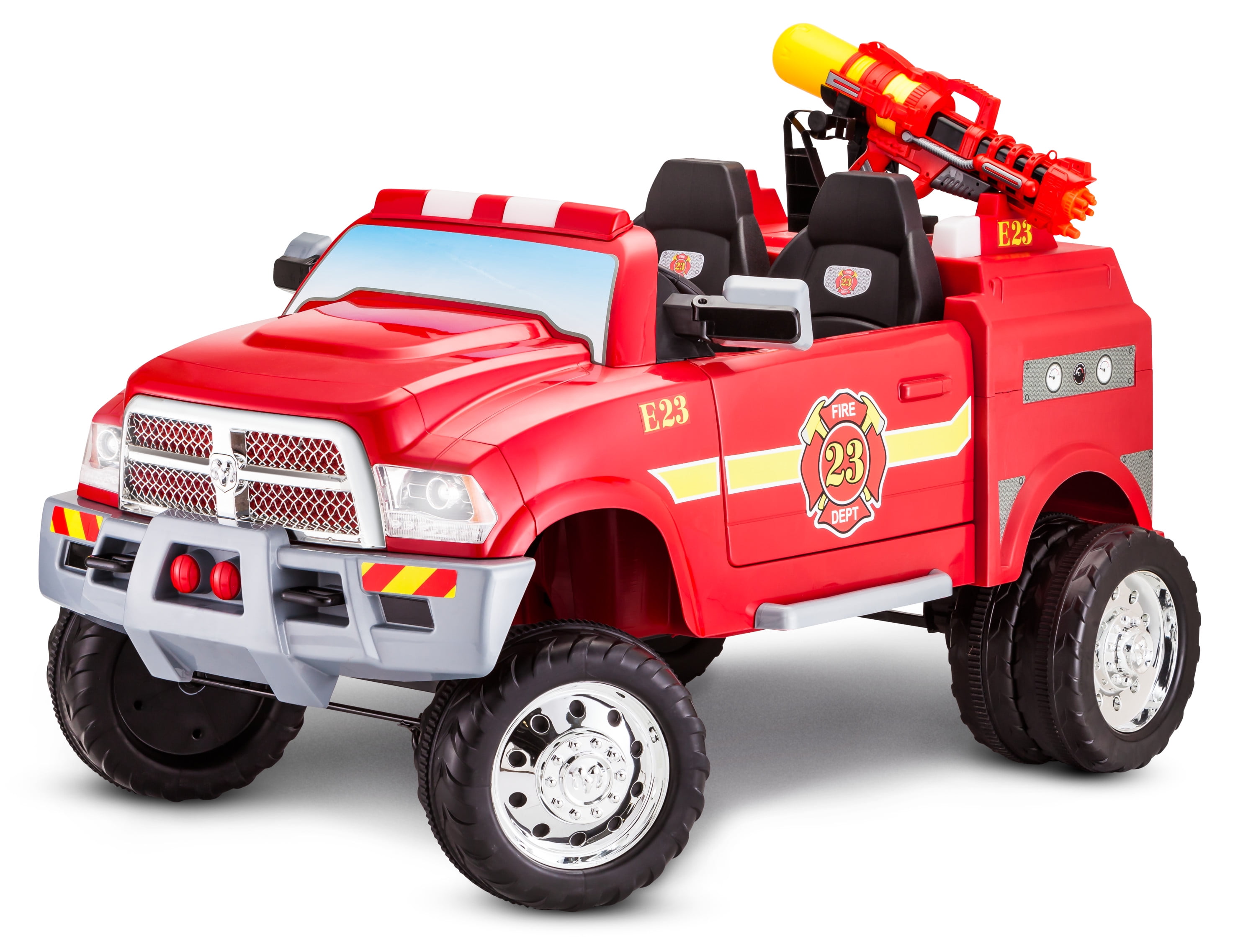 RAM 3500 Fire Truck Ride-On Toy by Kid 