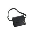 thumbnail image 2 of INC International Concepts Womens Metallic Detail Envelope Belt Bags, Black/Silver, Small, 2 of 4