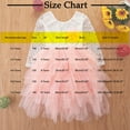 thumbnail image 4 of Fancifize Girls Birthday Party Dress Princess Tulle Wedding Pageant Evening Gown Toddler Girls Long Sleeve Tutu Dresses 2-13Y, 4 of 4